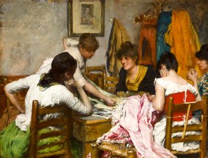El vestido nuevo de Charles Frederic Ulrich